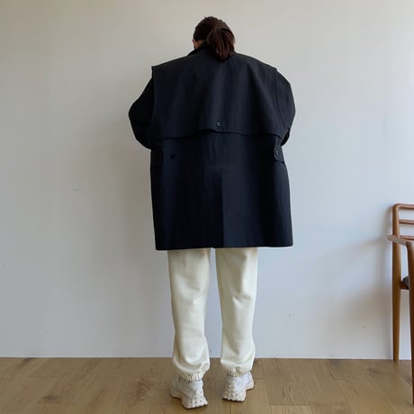 【nokcha original】2way mannish jacket/deep navy_no0278