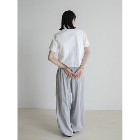 《予約販売》washer gather vest/2colors_nt2304