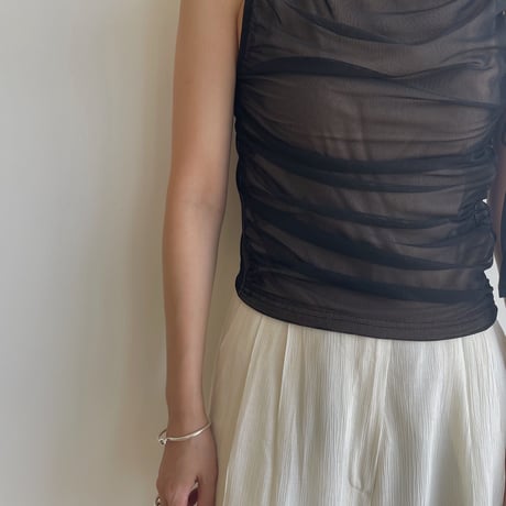 《予約販売》layered chiffon tank top/2colors_nt1770