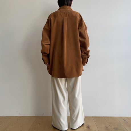 《予約販売》corduroy over shirt/2colors_nb0206
