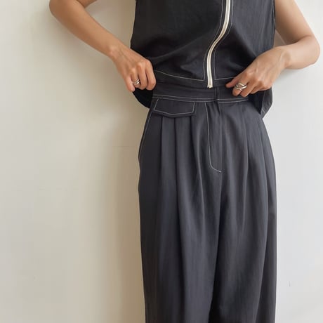 《予約販売》stich long pants/2colors_np0643