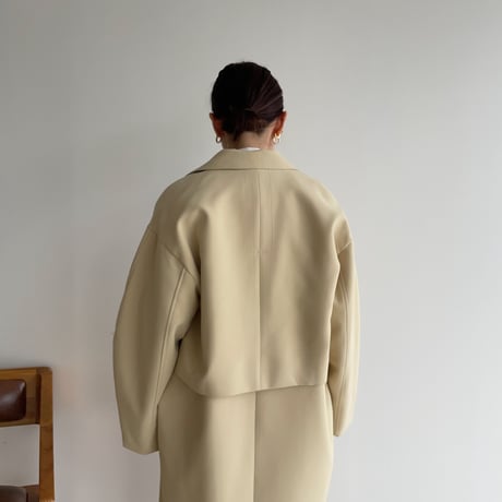 【nokcha original】2set mulch coat/butter_no0230