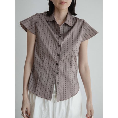 《予約販売》jacquard minimal shirt/2colors_nb0301