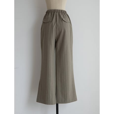 《予約販売》stripe easy material pants/2colors_np1242