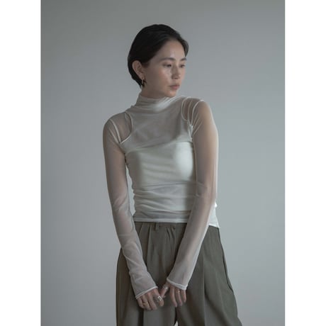 《予約販売》layered like sheer tops/2colors_nt2130