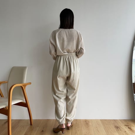 《予約販売》jacquard jogger pants/2colors_np0570