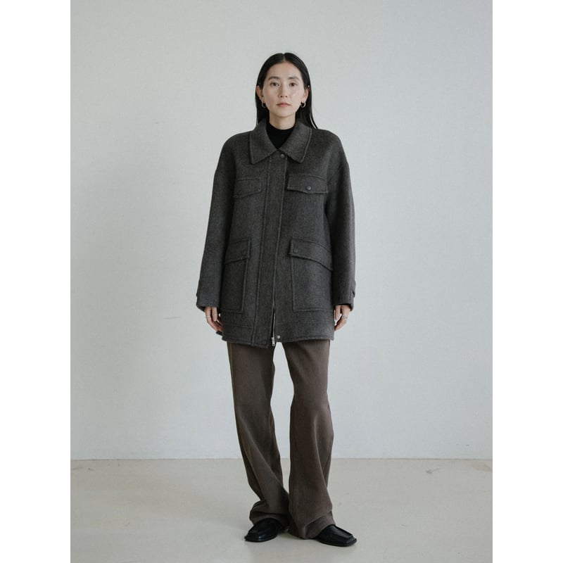 予約販売》HANDMADE pocket coat/2colors_no0490 | NOKCHA