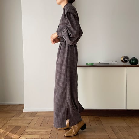 【nokcha original】geometric back open ops/purple_nd0095