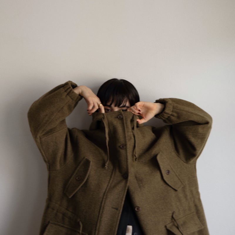 nokcha ノクチャ　wool military coat コート