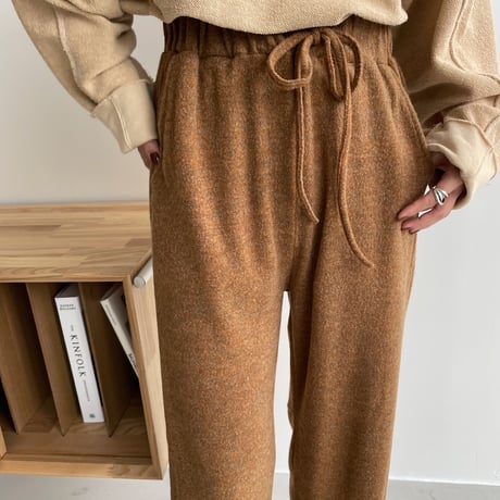 【nokcha original】worm mosaic pants/2colors_np0473