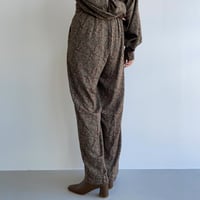 【nokcha original】pattern silhouette pants/2colors_np0450