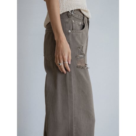 《予約販売》crash pigment jeans_nj0151