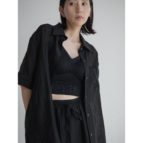 《予約販売》nuance sheer shirt/2colors_nb0306