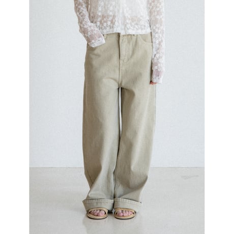 《予約販売》ashed daily pants/2colors_np1251