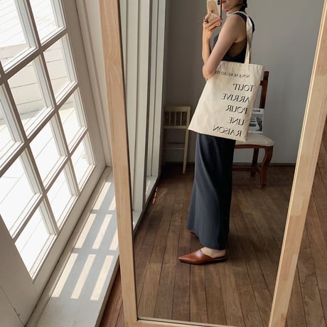 《予約販売》lettering tote bag_na0187