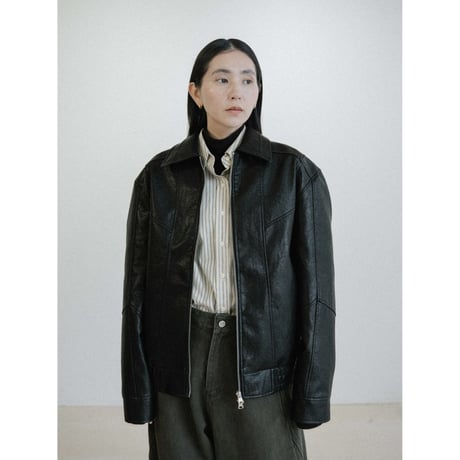 《予約販売》accent stripe shirt/2colors_nb0353