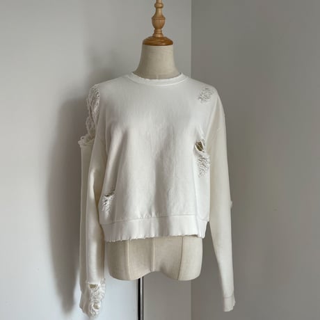 《予約販売》damage crop mtm/2colors_nt0899