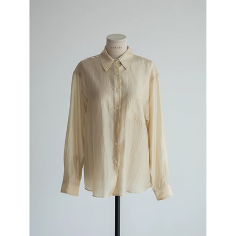 《予約販売》sheer charm shirt/2colors_nb0303