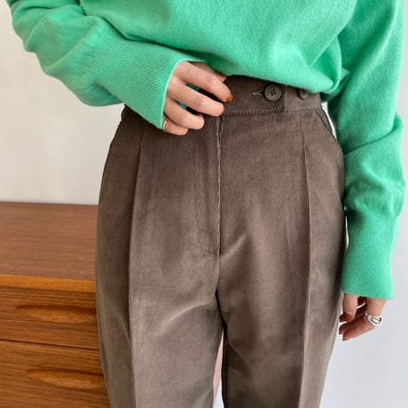 《予約販売》corduroy botan pants/2colors_np0510