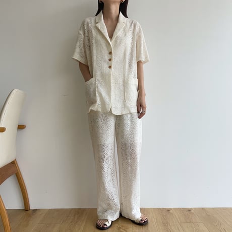 【nokcha original】crochet jacket_no0217