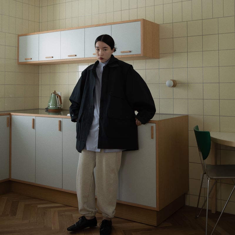 nokcha original】2way mannish jacket/deep navy_ nokcha original】2way mannish jacket/deep navy_