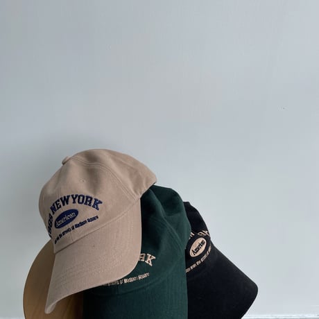 《予約販売》embroidery cap/3colors_na0328