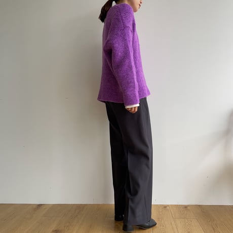 《予約販売》melange over knit/2colors_nt1544