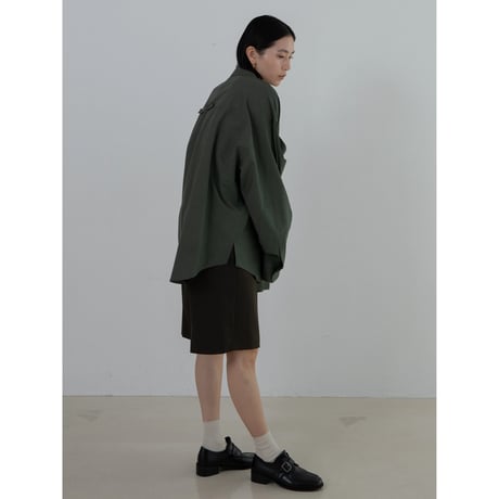- AUTHENTIC series - emblem shirt/deep green_an0026