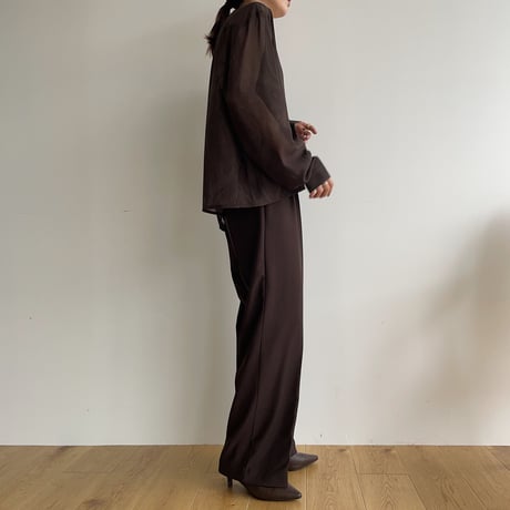 《予約販売》sheer marble blouse/2colors_nb0088