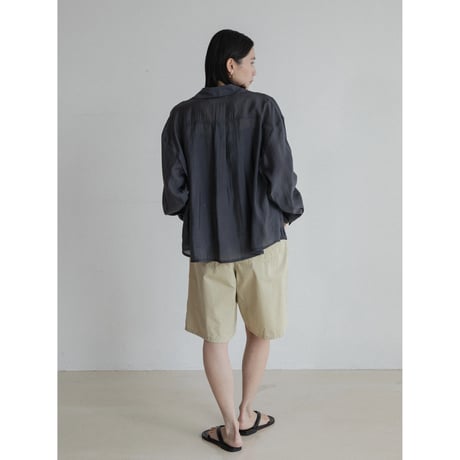《予約販売》twill summer half chino pants/2colors_np1114