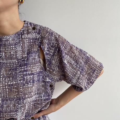 【nokcha original】2way ethnic tops_nt1361