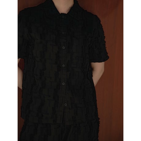 【NOKCHA original】jacquard shirt/3colors_nb0244