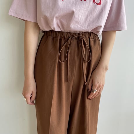 《予約販売》string linen pants/2colors_np0584