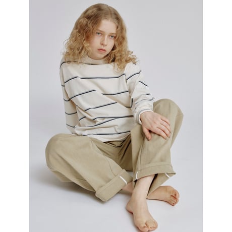 【NOKCHA original】elbow patch border tops_nt2486