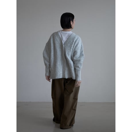 《予約販売》2way alpaca knit cardigan/2colors_no0396