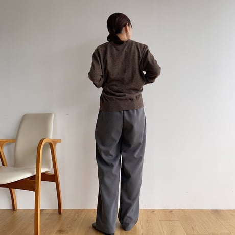 《予約販売》string knit cardigan/2colors_nt1476