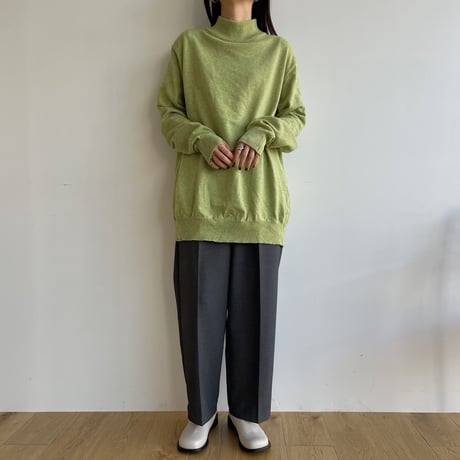 《予約販売》mock neck daily knit/4colors_nt1586