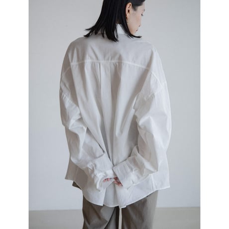 《予約販売》over mannish shirt/2colors_nb0330