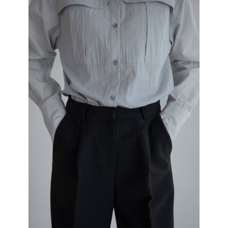 《予約販売》tuck melange pants_np1072