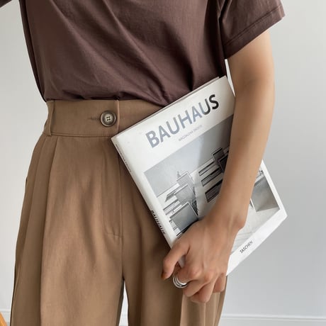 《予約販売》cotton wide pants/2colors_np0434