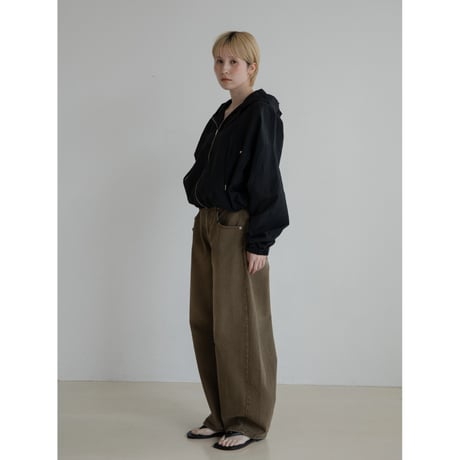 《予約販売》sheer hoodie jumper/2colors_no0461