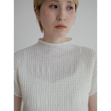 《予約販売》jacquard minimal tops/2colors_nt2294
