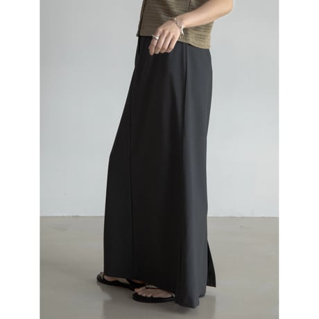 《予約販売》waist accent long skirt/2colors_ns0095