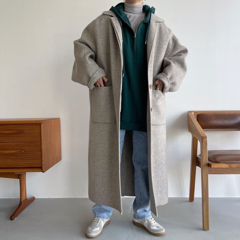nokcha original】“nc”zip parker/3colors(unisex)