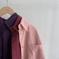 《予約販売》corduroy berry shirt/3colors_nb0209