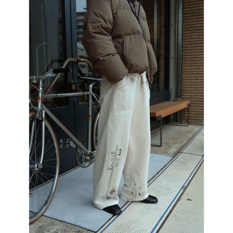 【 RESTOCK 】 【NOKCHA × pinmyself】sketch sweat  pants_np1170