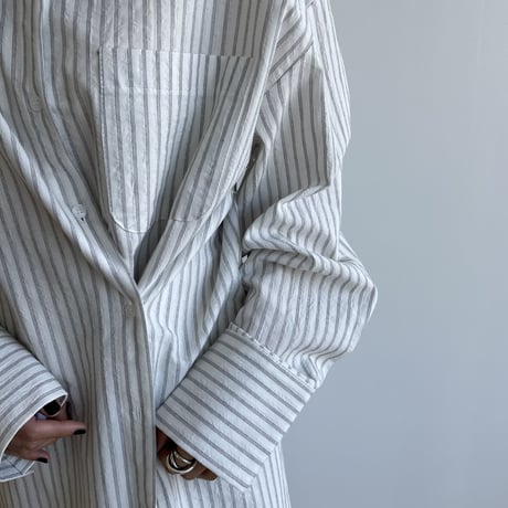 《予約販売》2way slit long shirt/2colors_nt1273