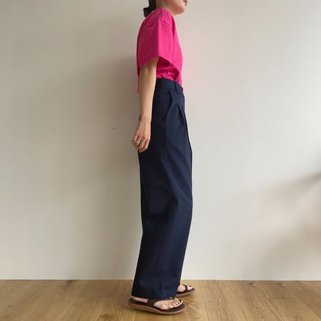 【nokcha original】“nc” chino pants/navy_np0612