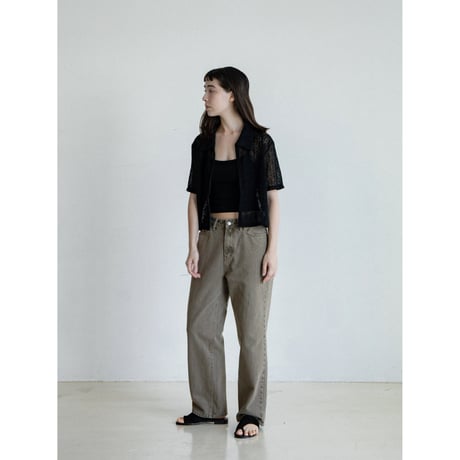 《予約販売》ashed straight jeans/2colors_nj0191