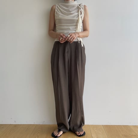 《予約販売》layered chiffon tank top/2colors_nt1770